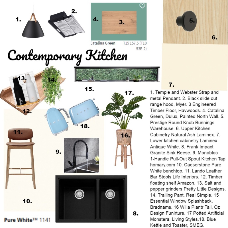 Kitchen assignment 9 Mood Board by ShaeForster on Style Sourcebook