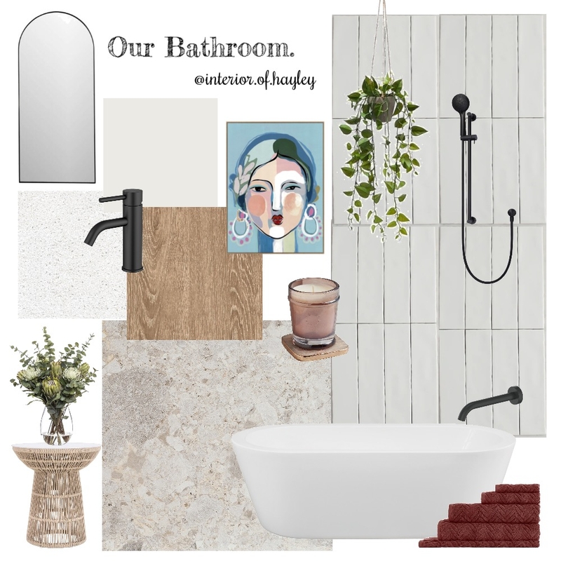 Our Bathroom. Mood Board by Two Wildflowers on Style Sourcebook