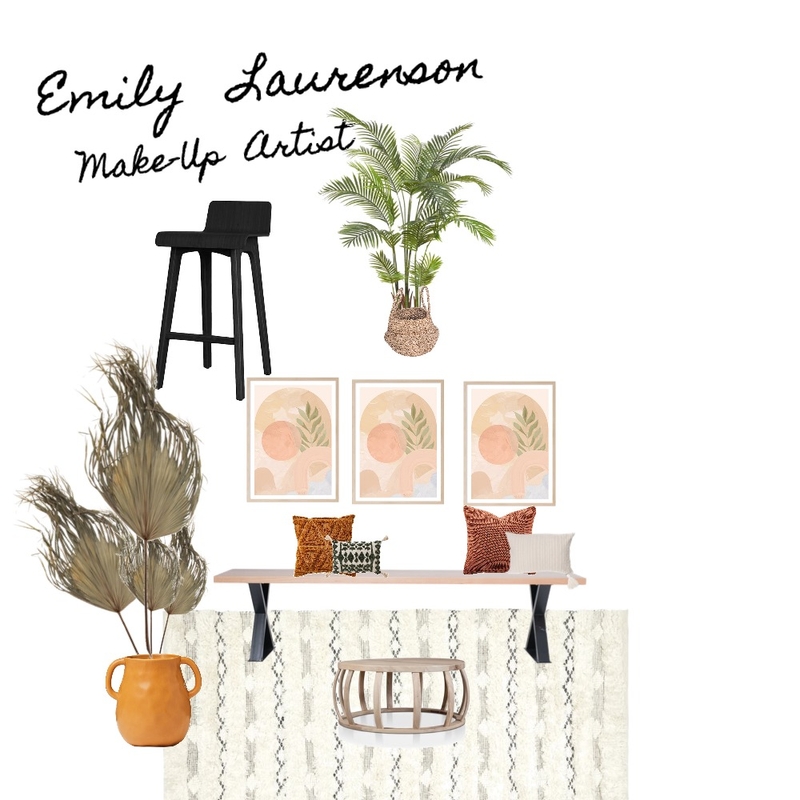 Emily's Studio Mood Board by Williams Way Interior Decorating on Style Sourcebook