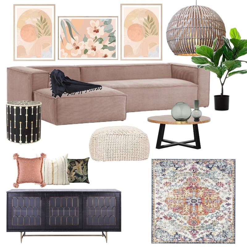 Blushing Mood Board by Karen Noble on Style Sourcebook