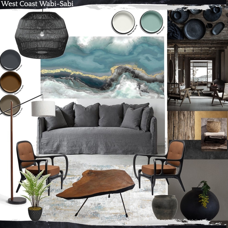 West Coast Wabi-Sabi Mood Board by Wyse on Style Sourcebook