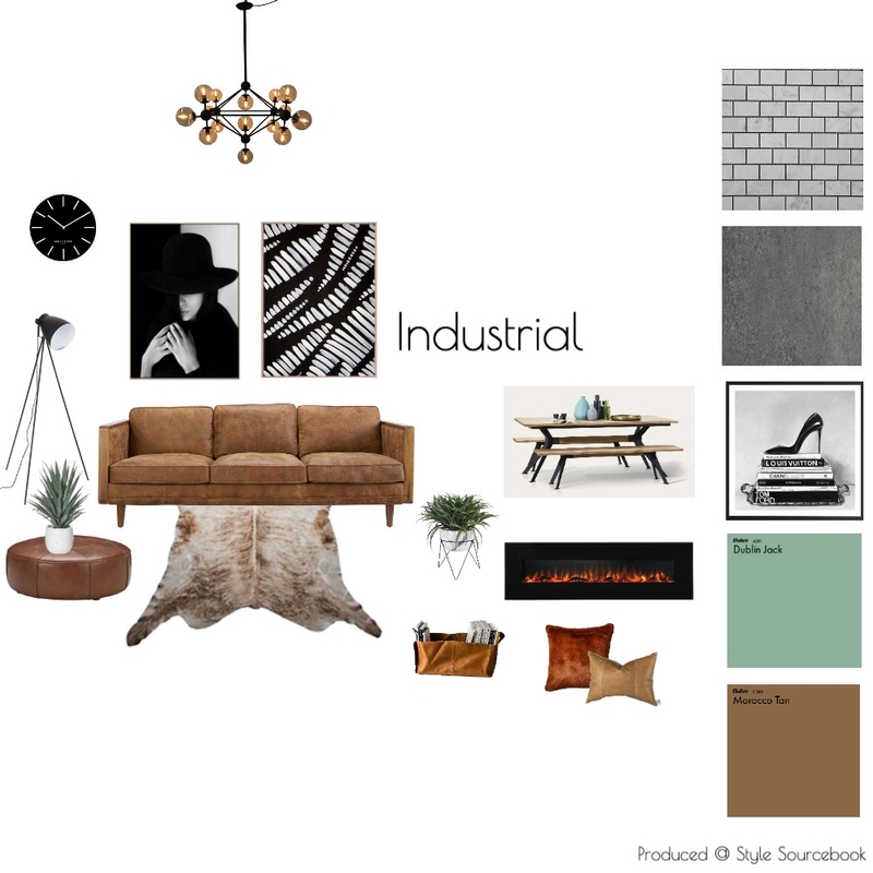 industrial Mood Board by jadeyorkinteriors on Style Sourcebook