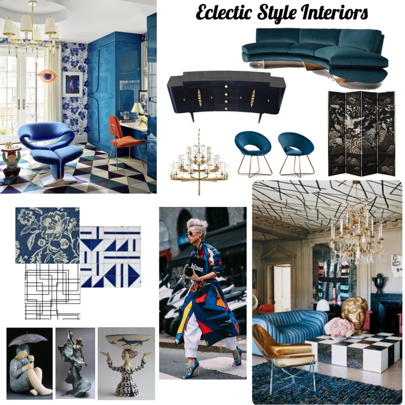 Eclectic Concept Mood Board by Janeelam on Style Sourcebook