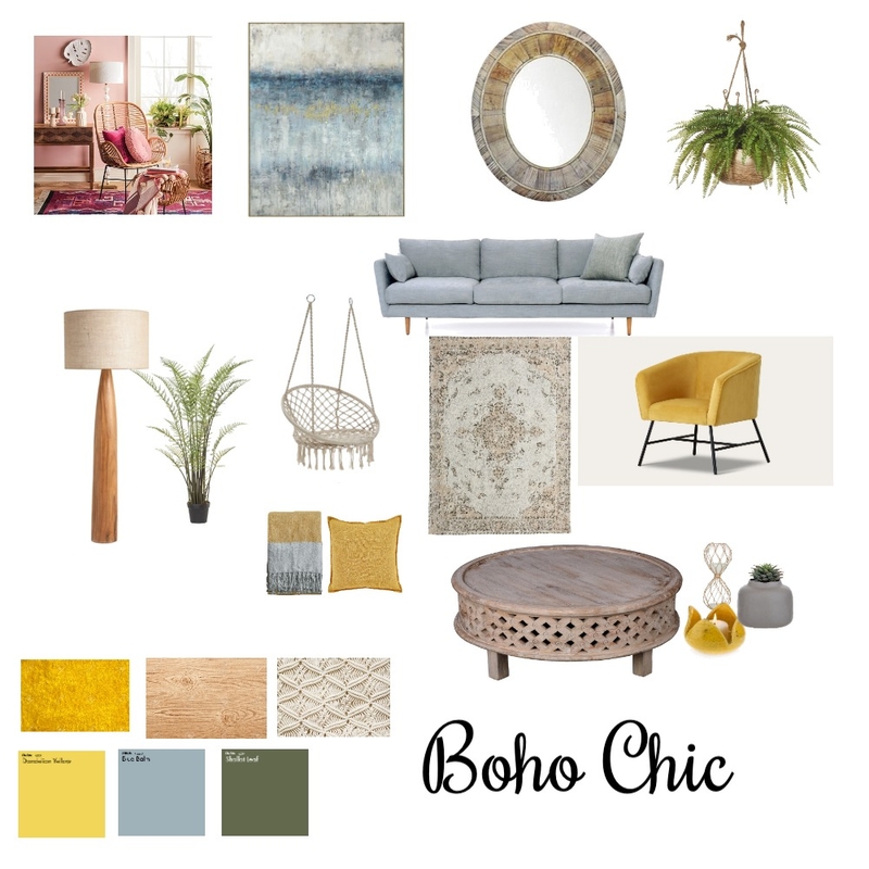 Boho Chic mood board Mood Board by Eblomquist on Style Sourcebook