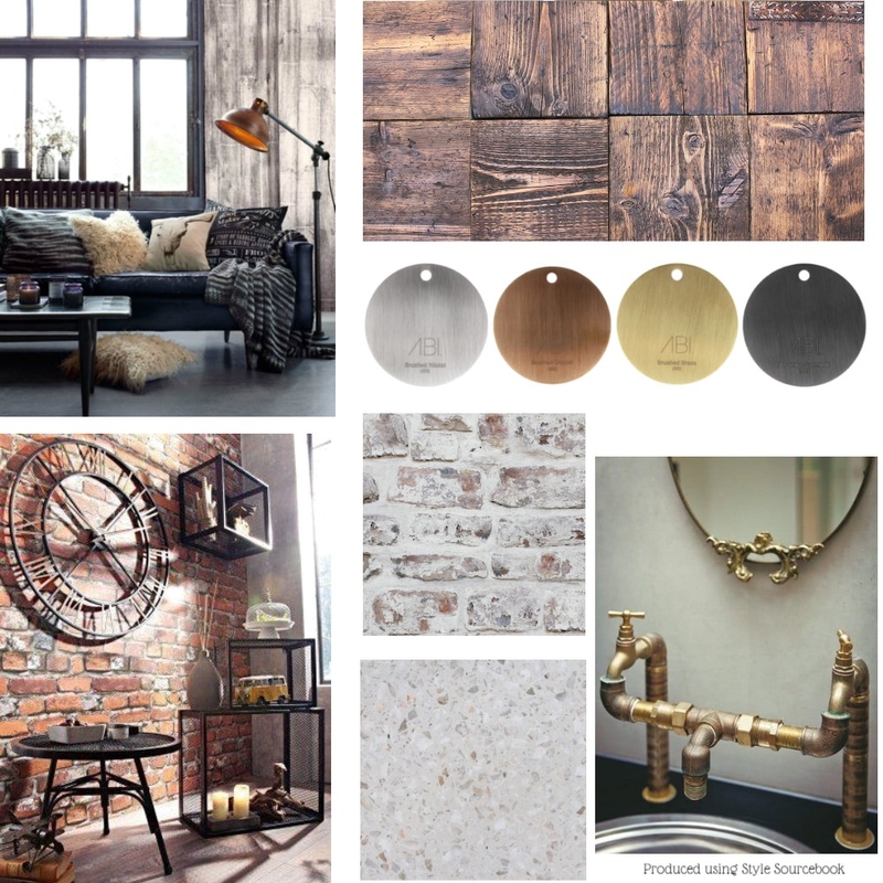 Industrial Mood Board by Janteriors on Style Sourcebook