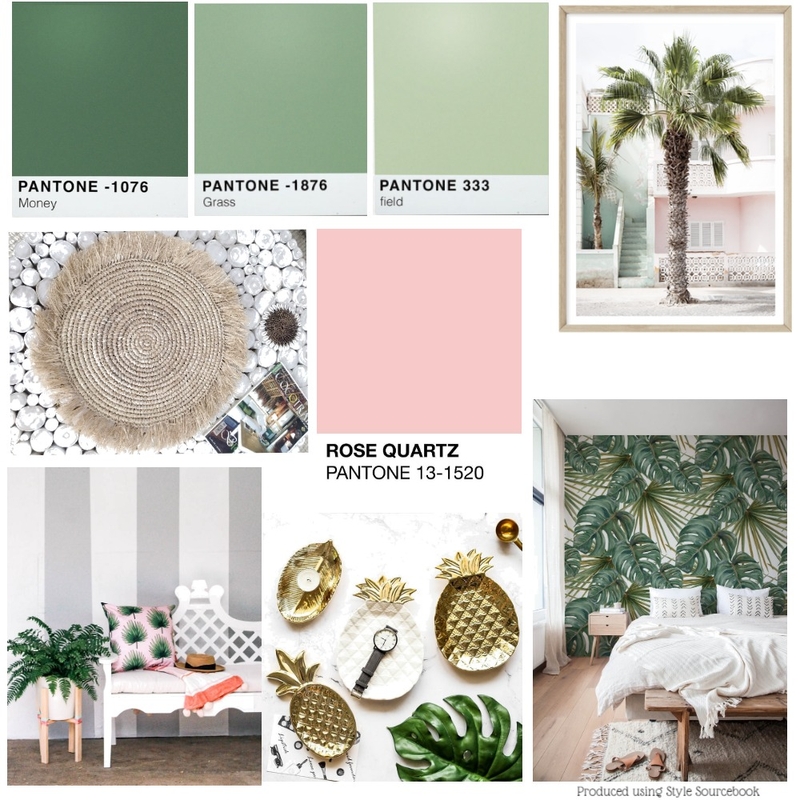 Tropical Mood Board by Janteriors on Style Sourcebook