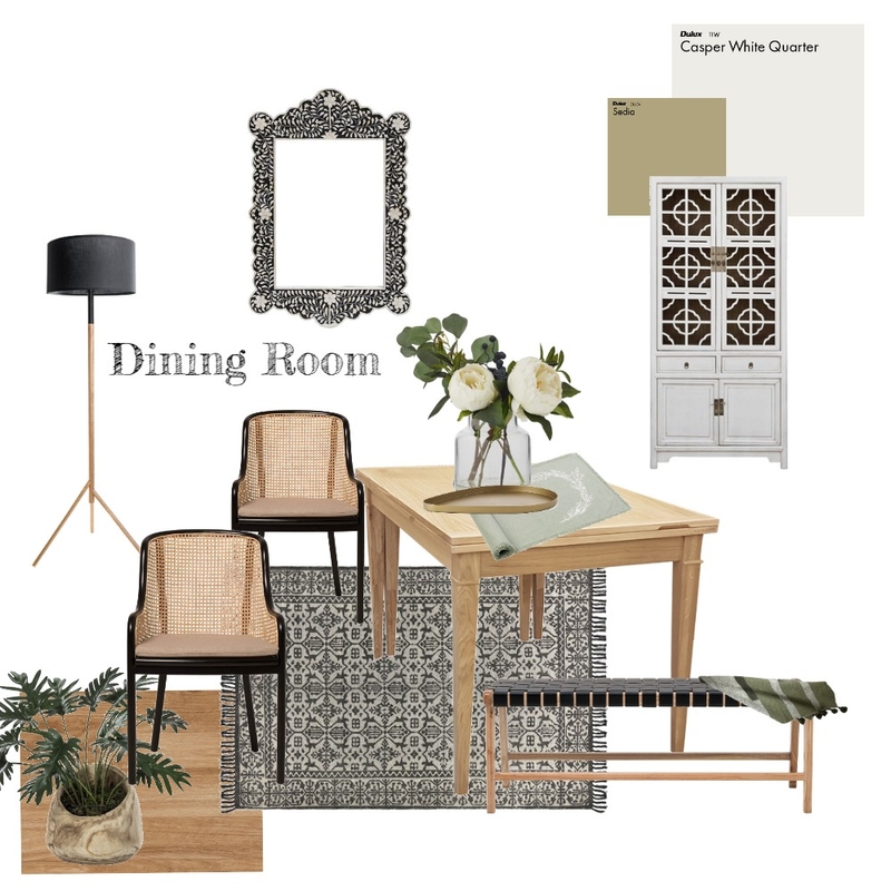 Dining room Mood Board by Mindful Interiors on Style Sourcebook
