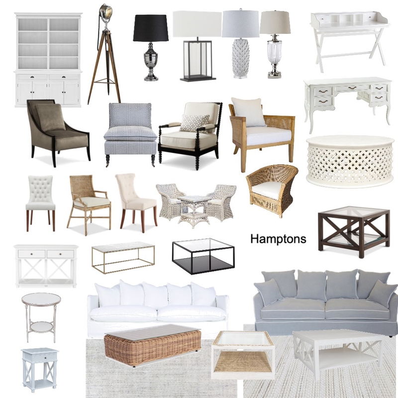 Hamptons Mood Board by Abetterbox on Style Sourcebook