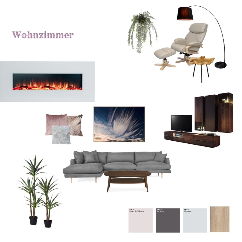 Wohnzimmer Mood Board by Ansichtssachen on Style Sourcebook