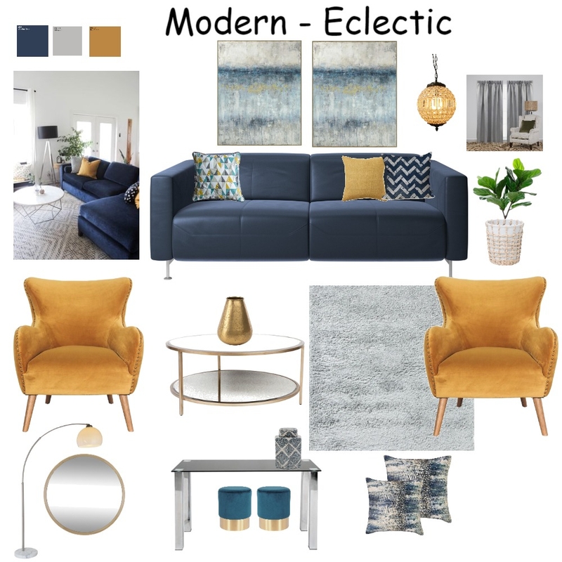 Modern Living Room Mood Board by Munyaradzih on Style Sourcebook