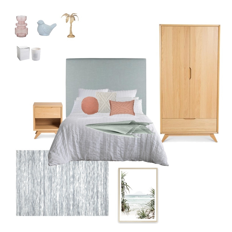 Bedroom Teal Mood Board Mood Board by Steph Nereece on Style Sourcebook