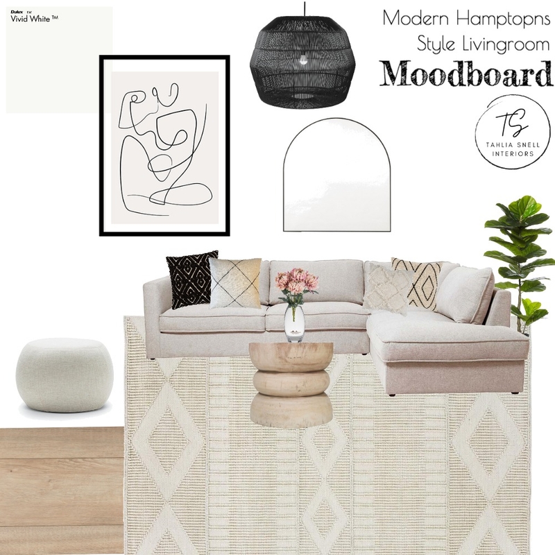 Modern Hamptons Style Living Room Mood Board by tahliasnellinteriors on Style Sourcebook