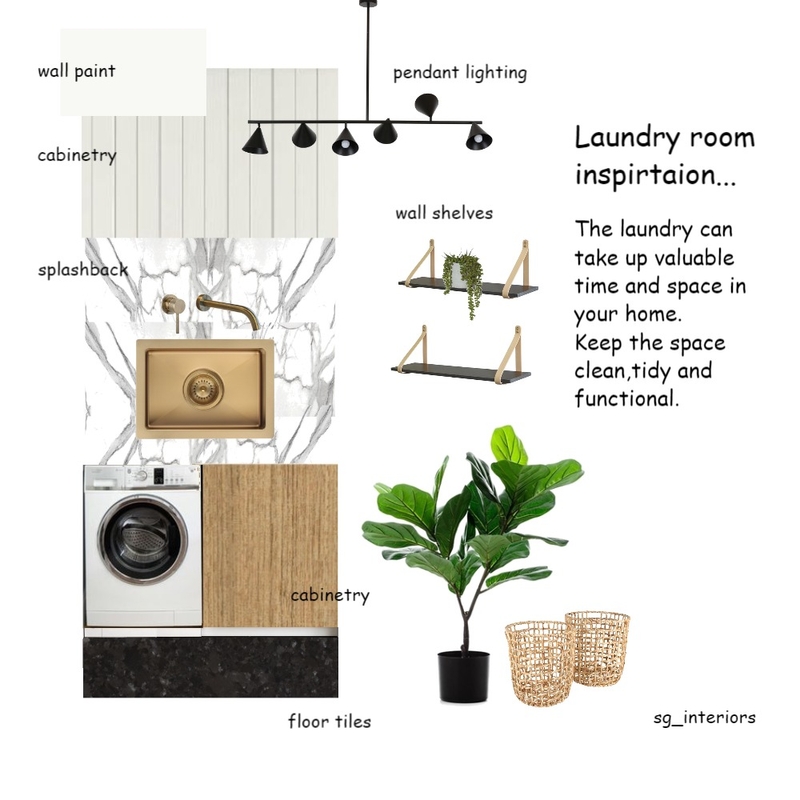 Laundry Room Mood Board by sginteriors on Style Sourcebook