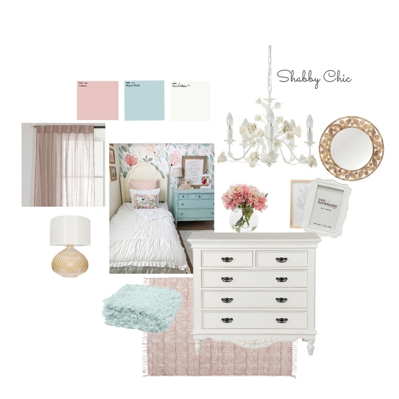 Shabby Chic Mood Board by Okanagan Interior Design on Style Sourcebook