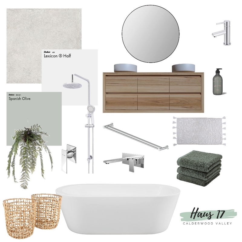 Bathroom Inspo Mood Board by Haus17 on Style Sourcebook