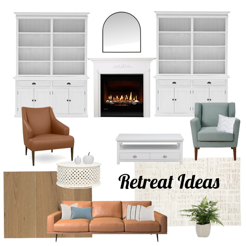 RETREAT Mood Board by Paig3e on Style Sourcebook