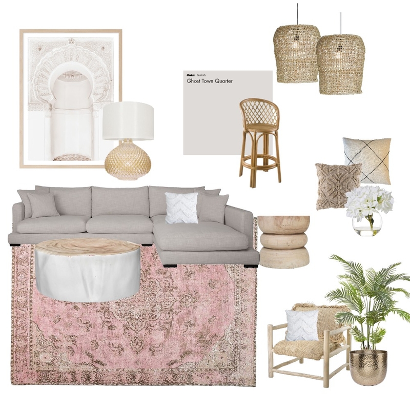 EDA LIVING NATURAL #1 Mood Board by Bespoke by Emporium Design on Style Sourcebook