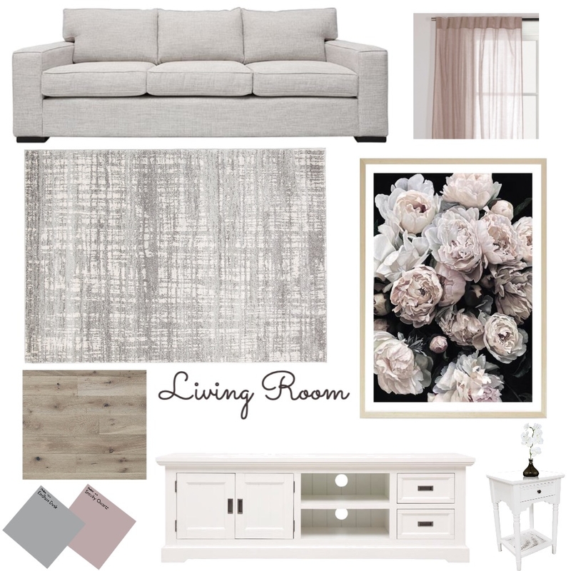Living Room Mood Board by ElenaKilmer on Style Sourcebook
