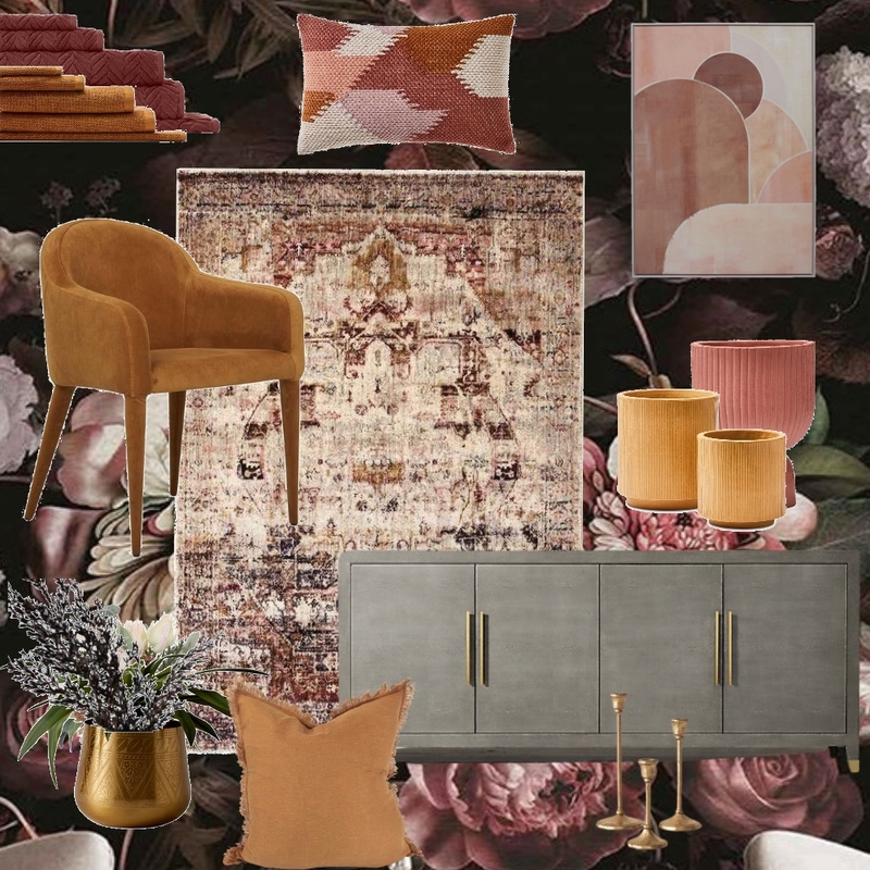 Drama Mood Board by Oleander & Finch Interiors on Style Sourcebook