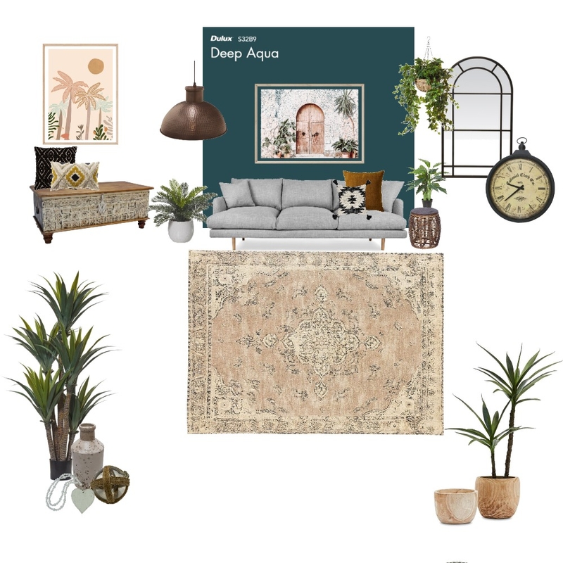 Boho Natural Mood Board by feelouise on Style Sourcebook