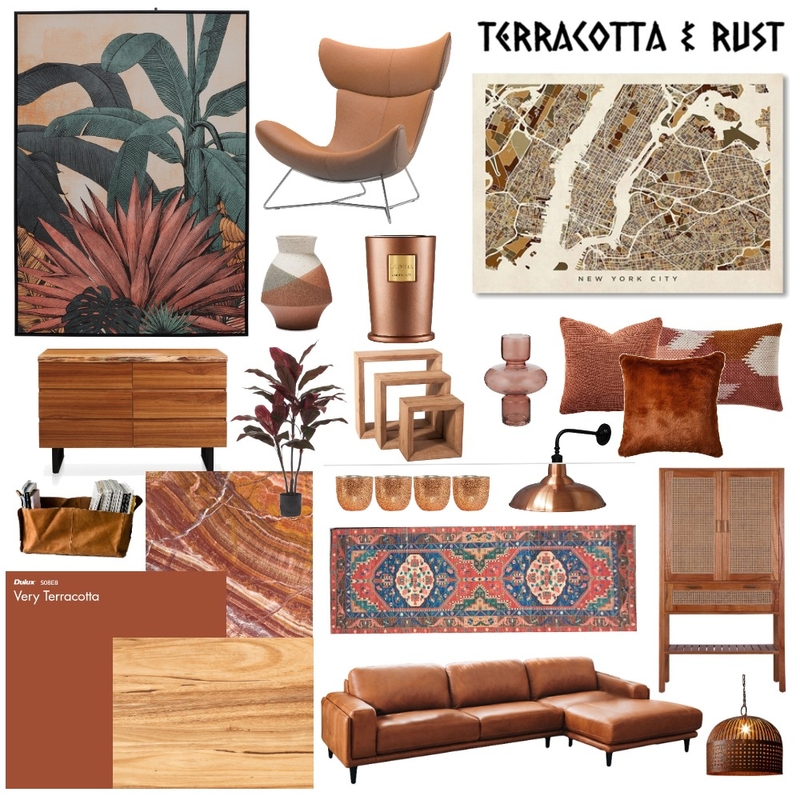 Terracotta & Rust Mood Board by belinda__brady on Style Sourcebook