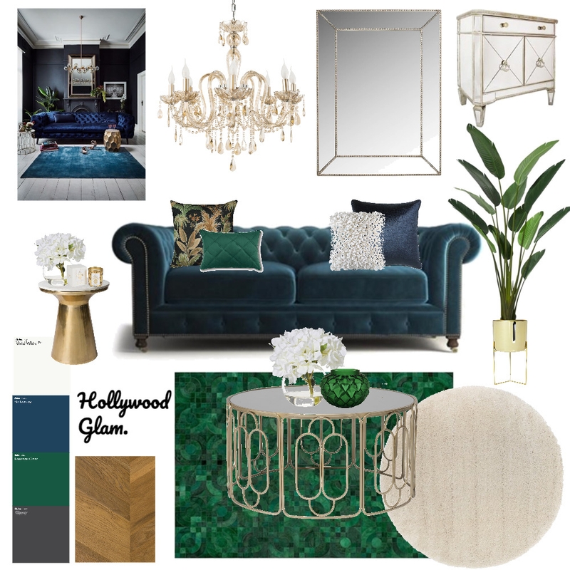 hollywood glam Mood Board by Shelly Glendinning on Style Sourcebook