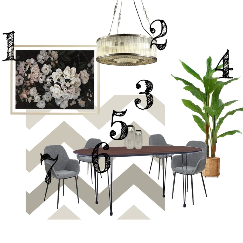 Assignment 10 dinning room Mood Board by Deleke on Style Sourcebook