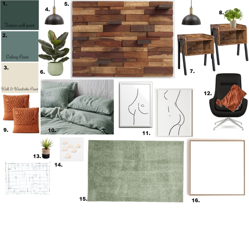 Sandy Sample Board Mood Board by ShaeGriffiths on Style Sourcebook