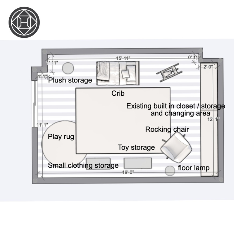 nursery floorplan Mood Board by RitaPolak10 on Style Sourcebook