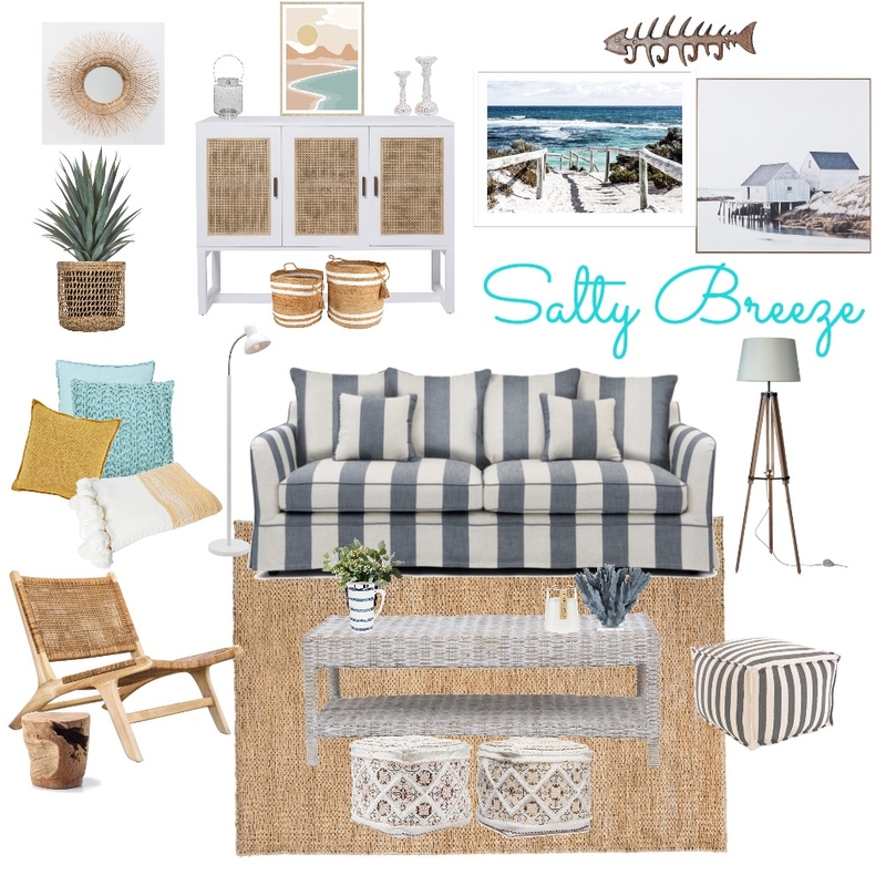 Salty Breeze Mood Board by Rosi Pisani on Style Sourcebook