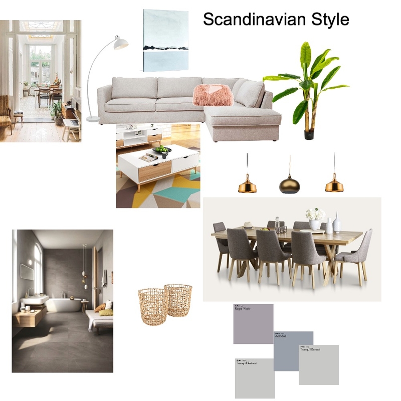 Scandinavian Style Mood Board by marieselene on Style Sourcebook