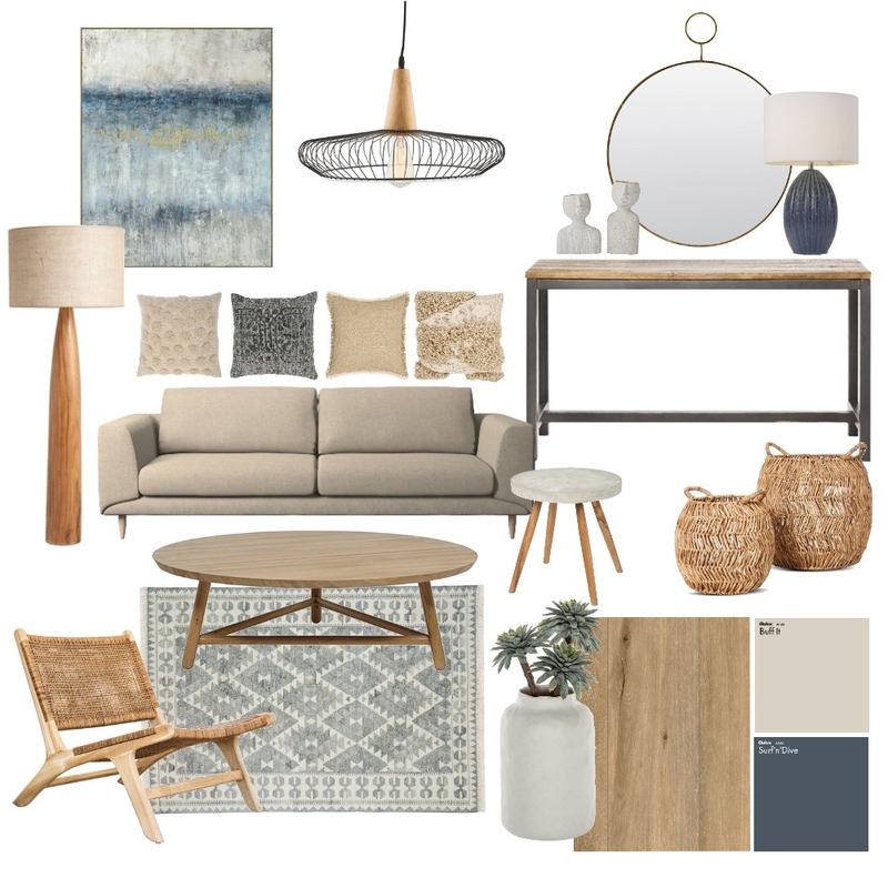 Living Room One Mood Board by Shades of Neutral on Style Sourcebook
