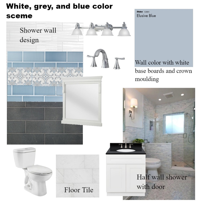 Dee (Blue & Grey) Mood Board by Oak Hill Interiors on Style Sourcebook