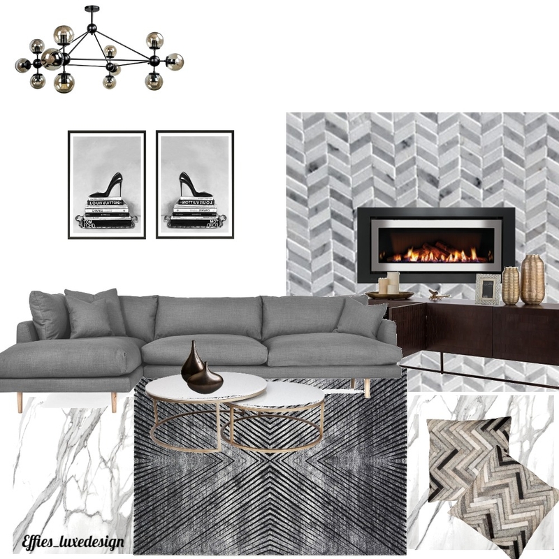 marble glam Mood Board by Effies_luxedesign on Style Sourcebook