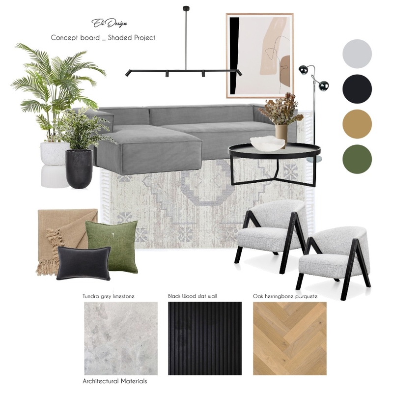 Living room Mood Board by Eli.Design on Style Sourcebook