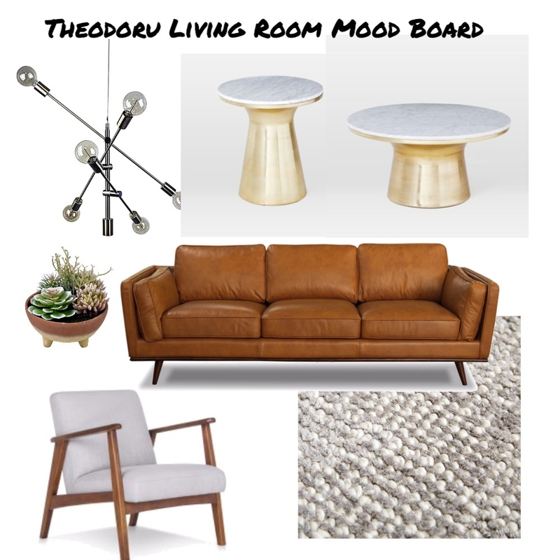 Theodoru Living Room Mid Century Mood Board by marie on Style Sourcebook