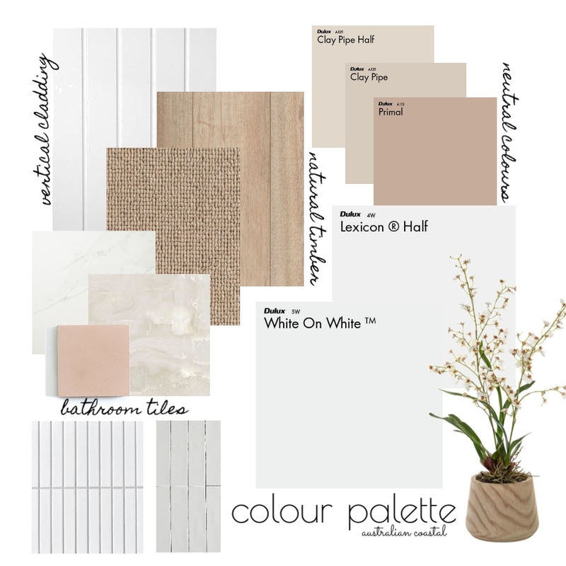 Australian/Coastal Colour Palette Mood Board by Ourcoastalabode on Style Sourcebook