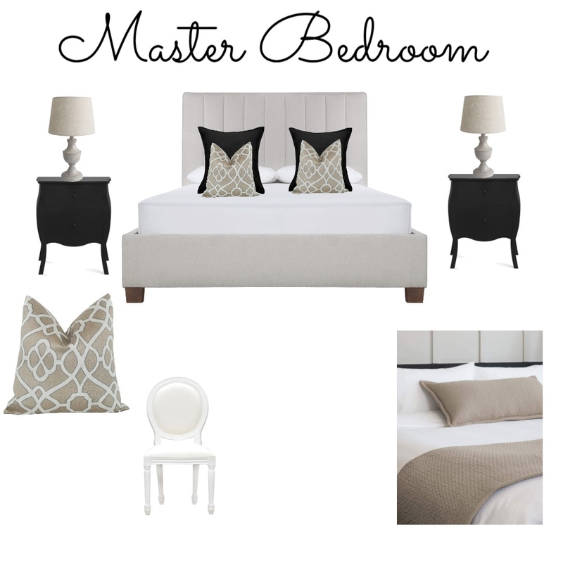 Sharp Bedroom option 1 Mood Board by ncsinteriors on Style Sourcebook