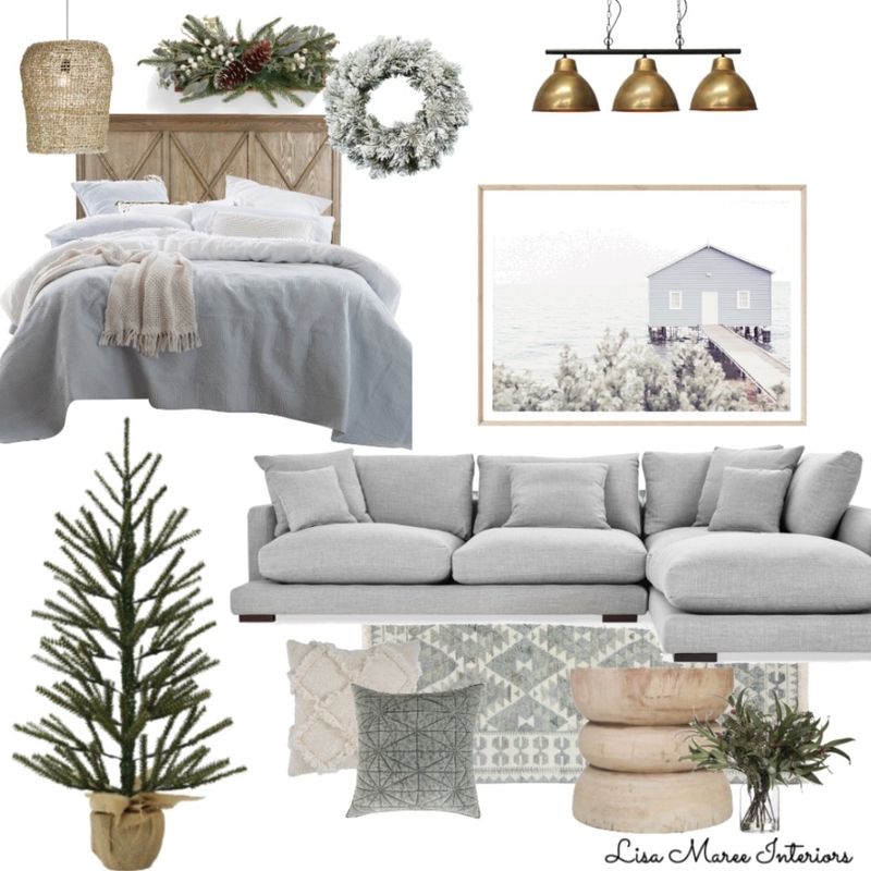 Christmas Living Mood Board by Lisa Maree Interiors on Style Sourcebook