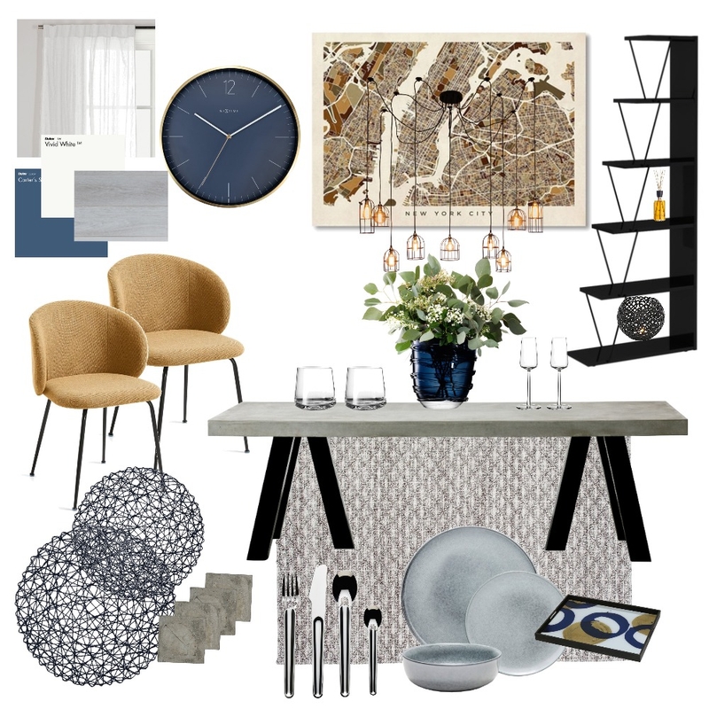 Dining room Mood Board by AV Design on Style Sourcebook