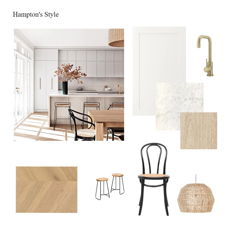Modern Hamptons Style Mood Board by Happy House Co. on Style Sourcebook