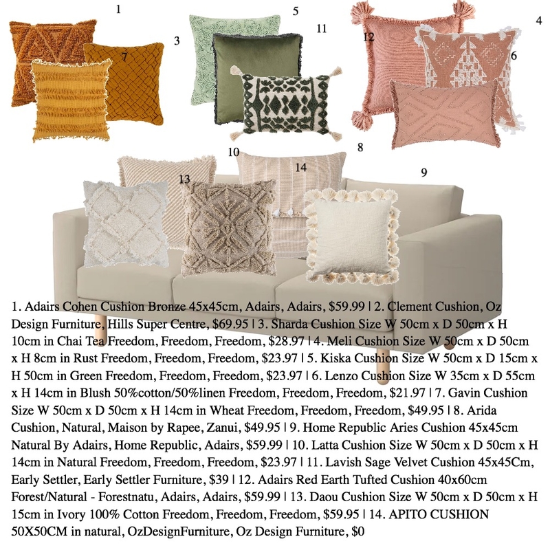 Camille Mood Board by LPB on Style Sourcebook