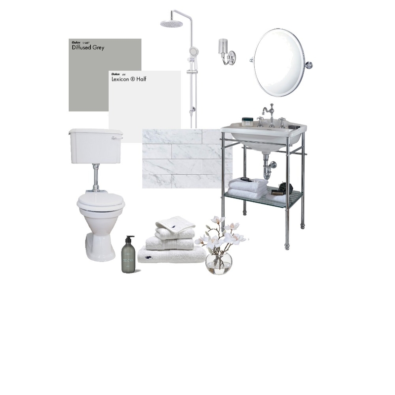 Traditional Bathroom Mood Board by KMR on Style Sourcebook