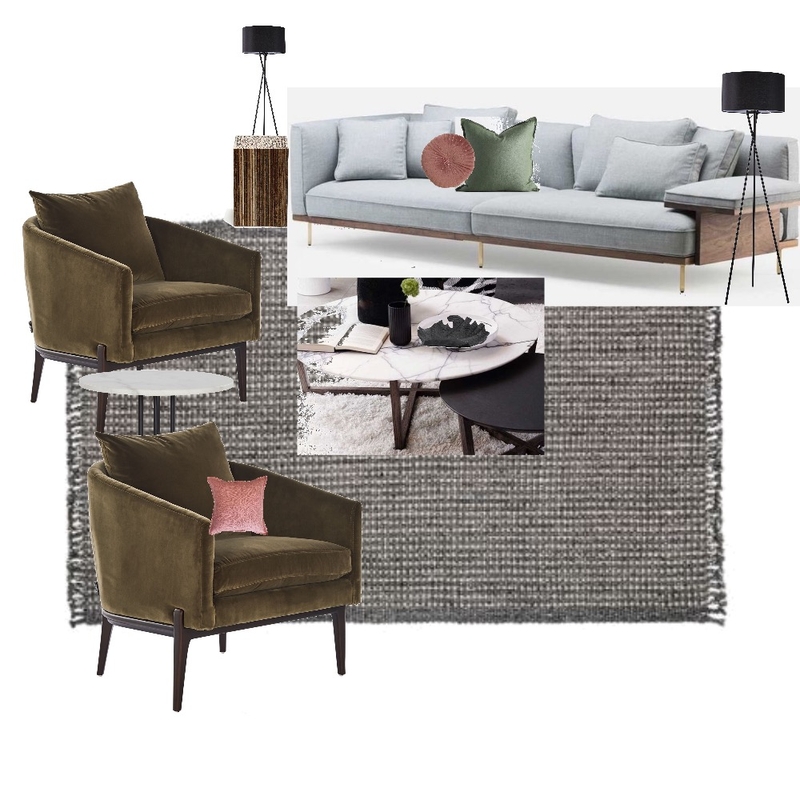 Brad & Sylvia Living Room Mood Board by kdymond on Style Sourcebook