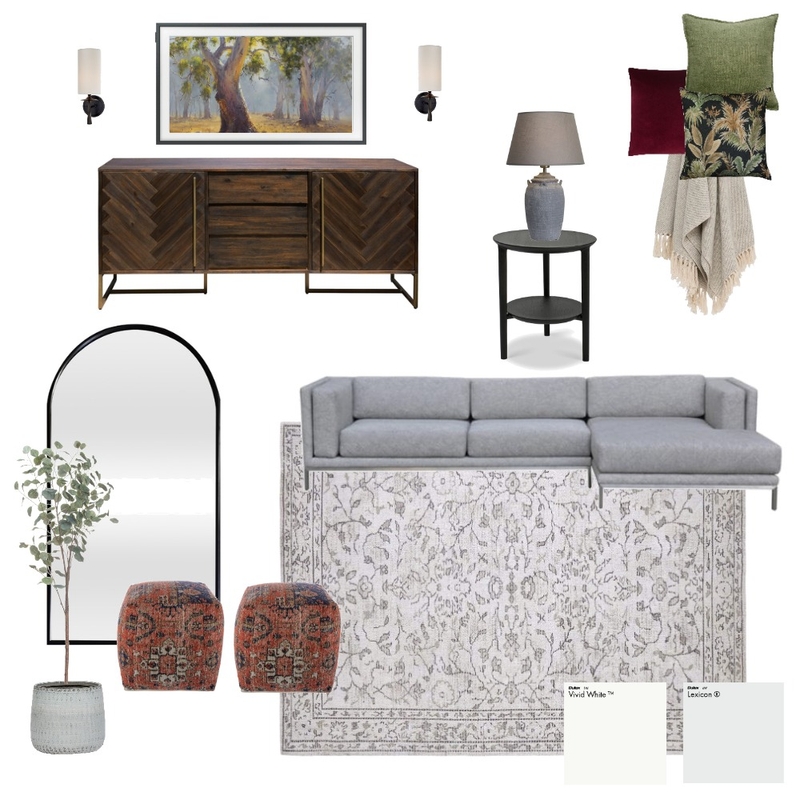 Transitional Lounge Mood Board by Tayte Ashley on Style Sourcebook