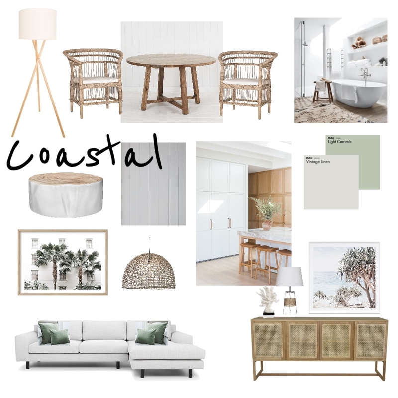 Coastal Mood Board by Jennae on Style Sourcebook