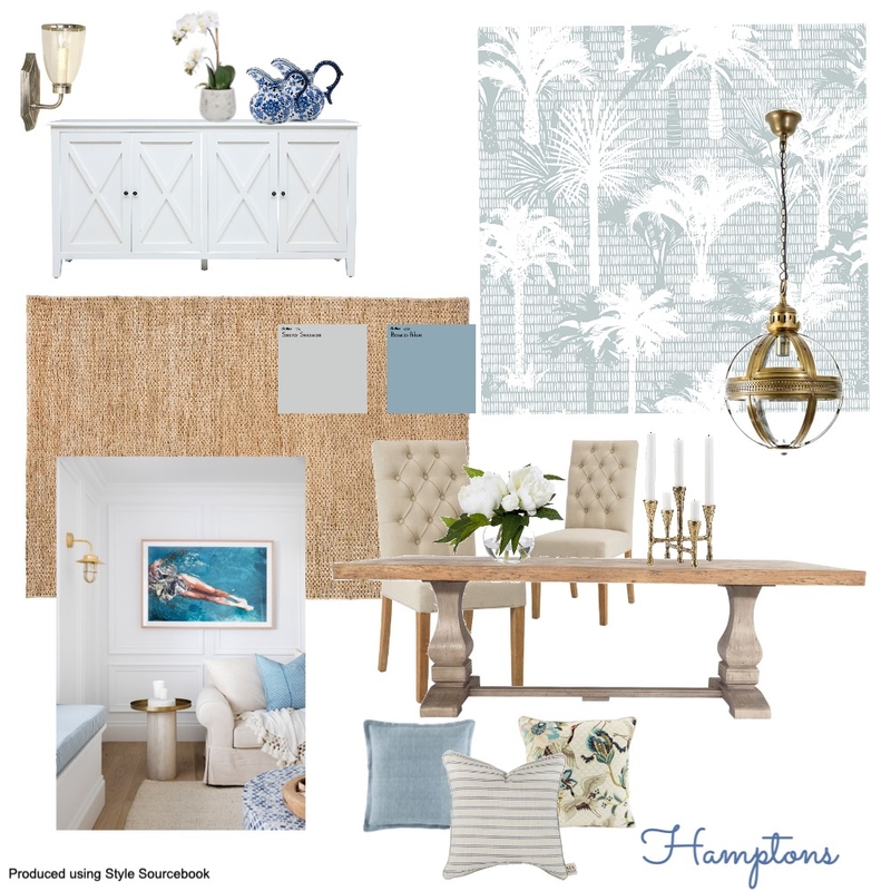 Hamptons Mood Board by Manea Interiors on Style Sourcebook