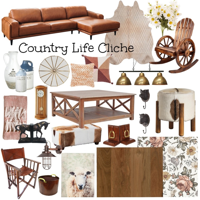 Country Life Cliche Mood Board by belinda__brady on Style Sourcebook