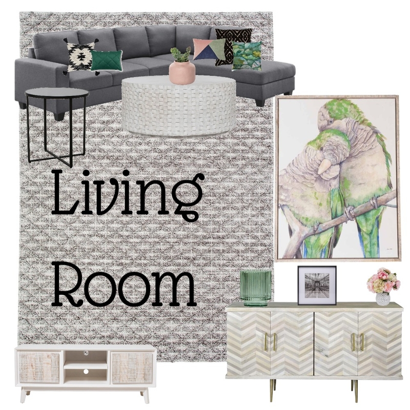 Living Room Mood Board by lvwboston on Style Sourcebook