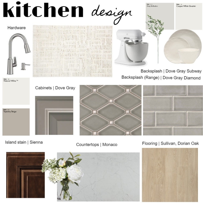 Frick Farmhouse Kitchen final design Mood Board by Arobison on Style Sourcebook